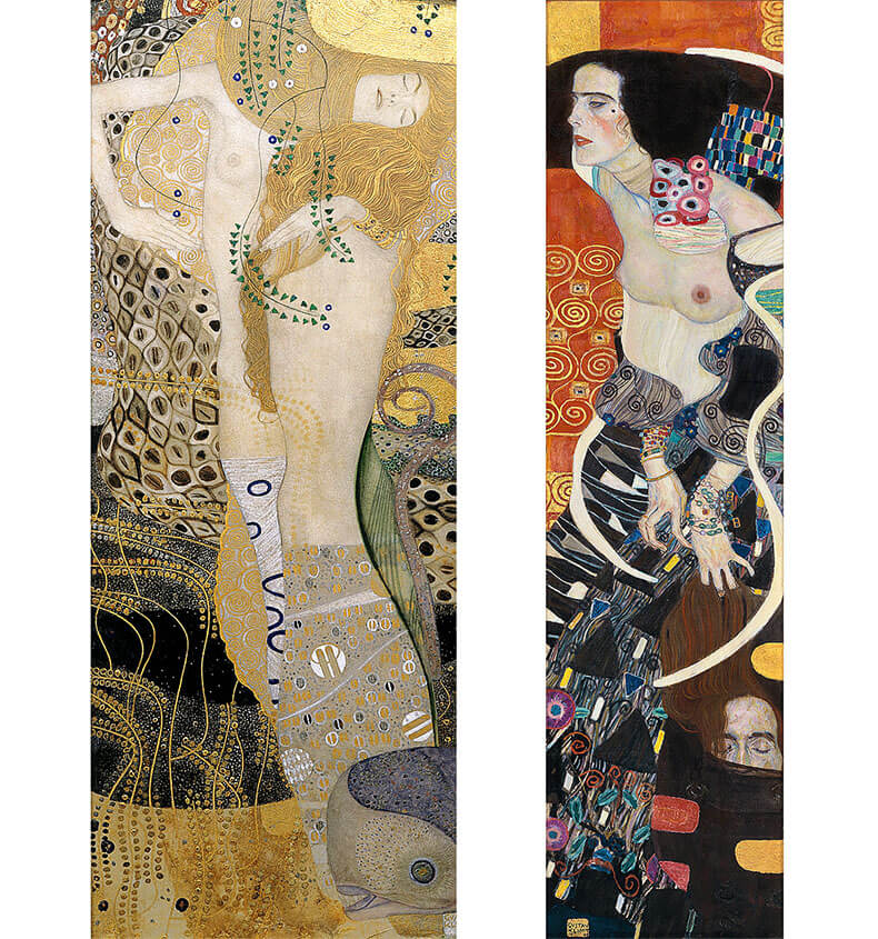 克林姆 Klimt Gustav水中精靈 一 Water Serpents I